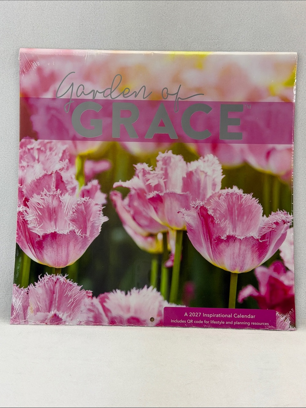 New Garden of Grace 2027 Inspirational Calendar 12-Month Wall 12” X 24”